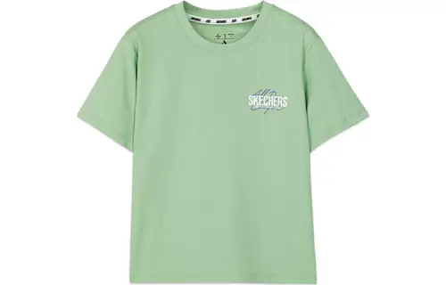 Skechers T Shirt Women's Tranquil Green