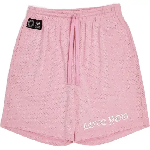 Chrome Hearts Love You Mesh Shorts
