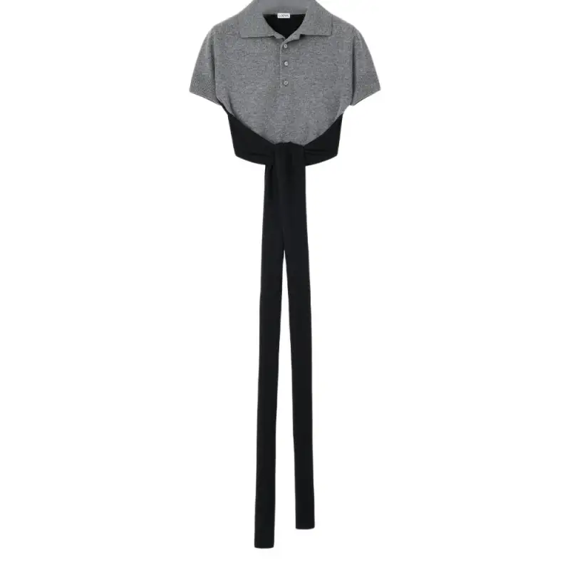 LOEWE Open Back Polo Sweater