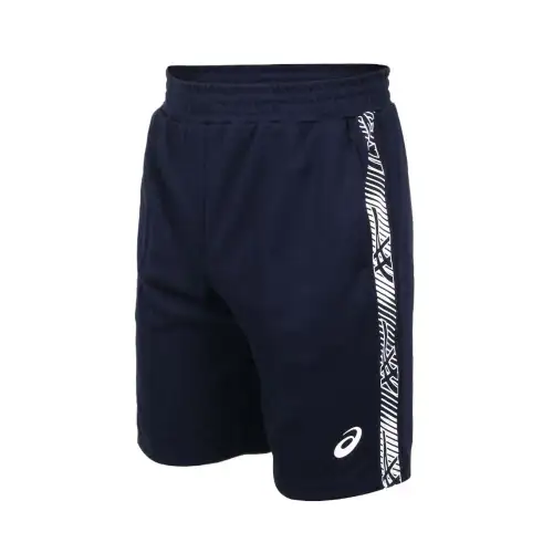 Asics Casual Shorts Men's Dark Blue White