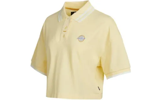 Converse Polo Shirt Women's Beige Yellow