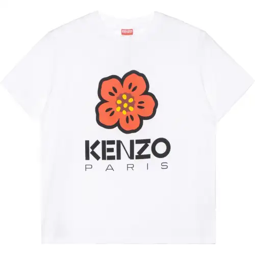 KENZO Boke Flower Printed Crewneck T Shirt