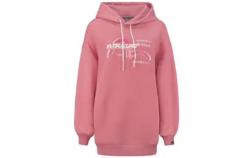EVISU Sweatshirts Women's Pink Hooded Moderate Other