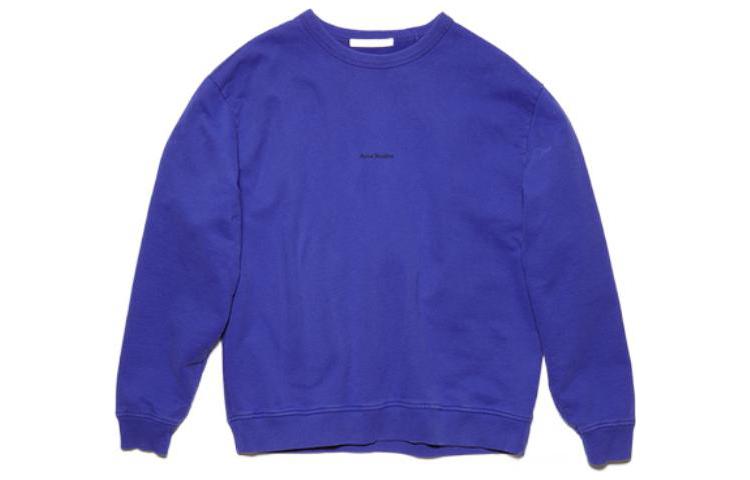 Женское худи Acne Studios SS22 Logo (голубое)