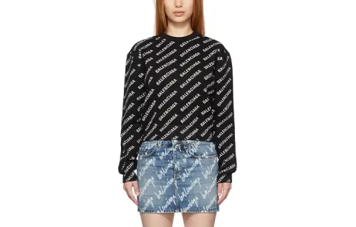 Balenciaga Sweater Women's Black