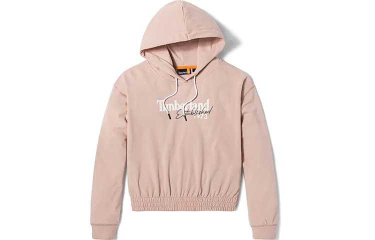 Timberland Year Of The Tiger Collection Sweatshirts Women's Light Pink Hooded Moderate Regular