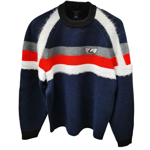 LOUIS VUITTON Sweater Women's Blue