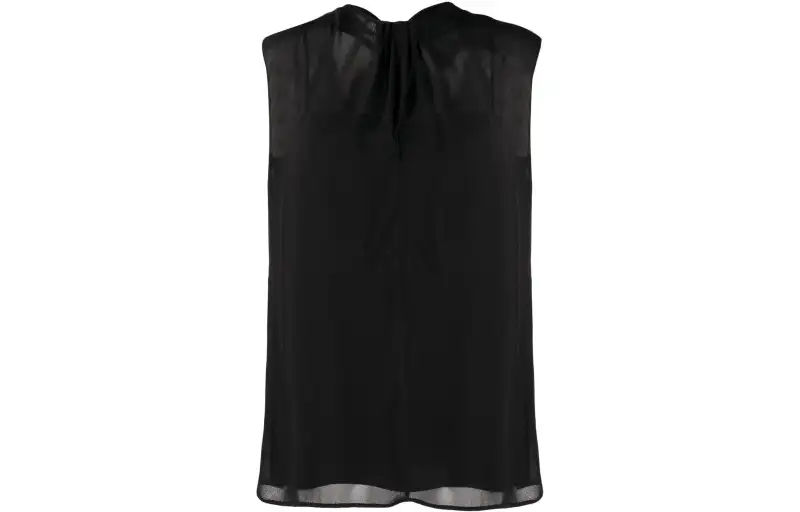 PRADA Shirts Women's Black Crew Neck Moderate Other