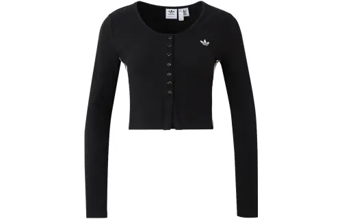 Adidas Originals Set in Sleeve T Shirt Women's Black