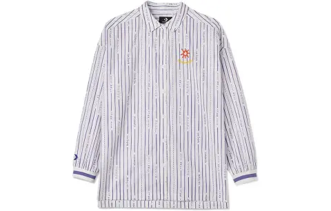 Converse Shirts Women's Blue Lapel Moderate Straight Fit
