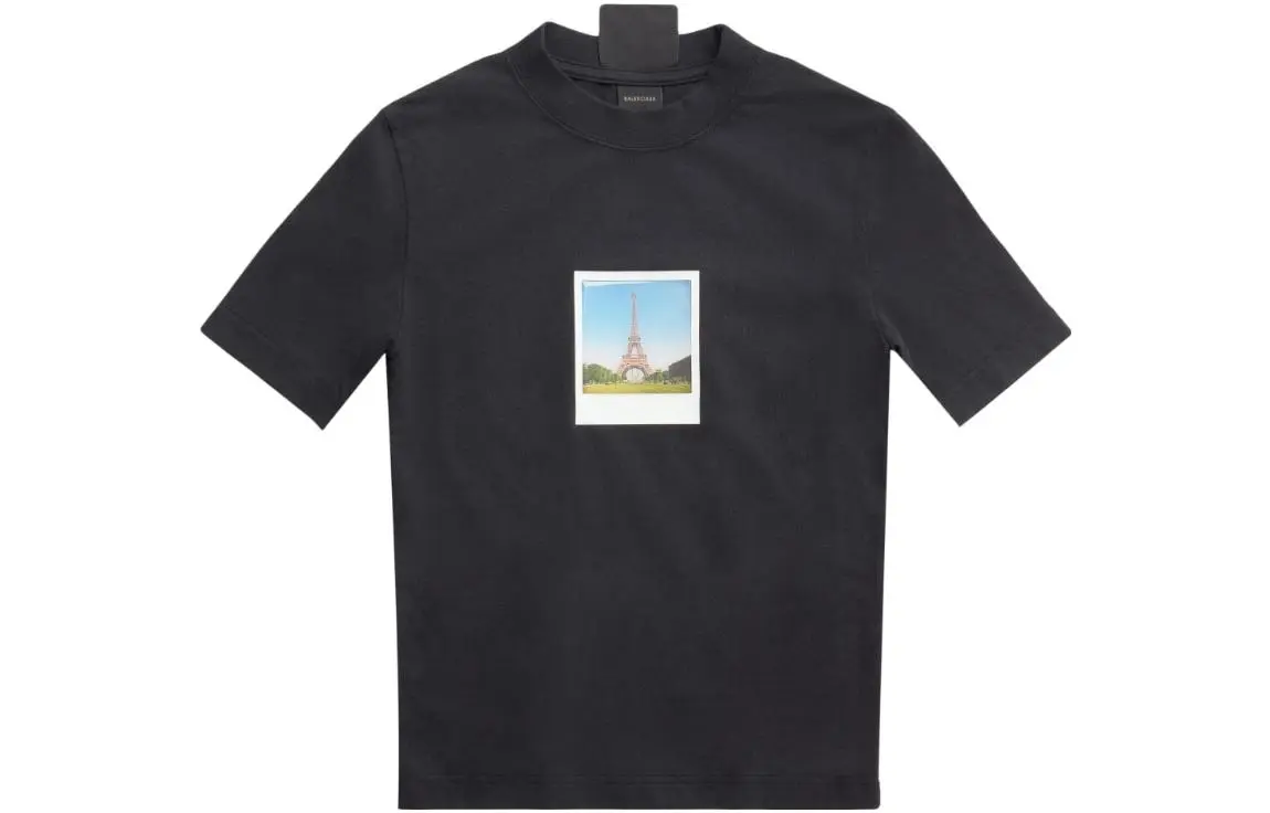 Balenciaga T Shirt Women's Black Regular Fit