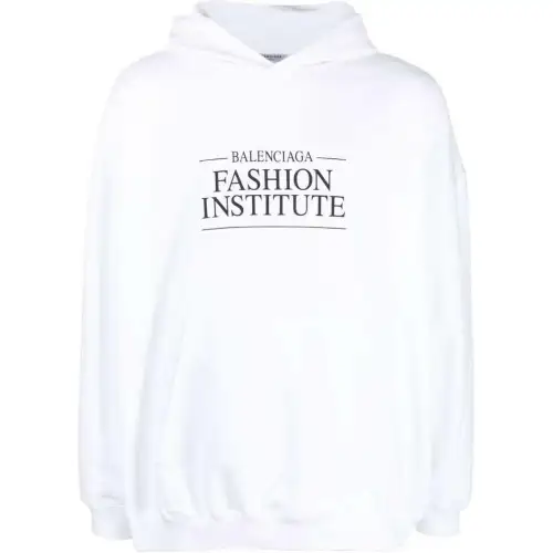 Balenciaga Hoodie 'White/Black'