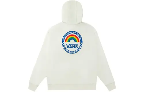 Vans Anaheim Sweatshirts Women's Ecru Hooded Moderate Regular