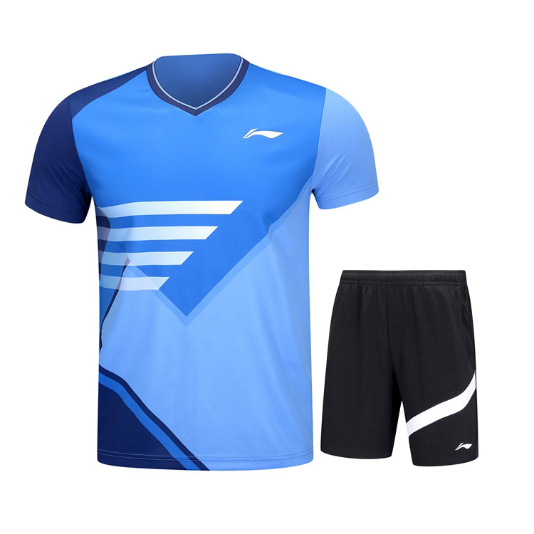 Li Ning Badminton Collection Casual Sportswear Unisex Blue Black