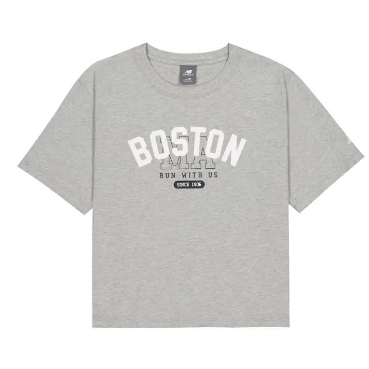 New Balance SS25 Regular T Shirt Women's Gray GHM