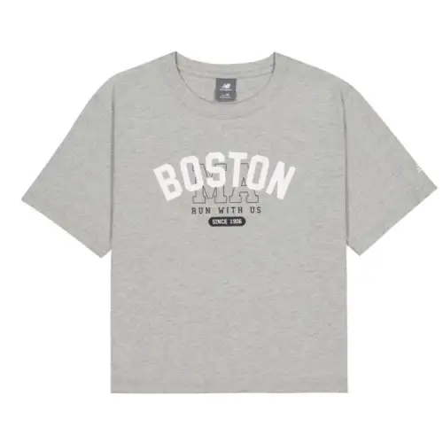 New Balance SS25 Regular T Shirt Women's Gray GHM
