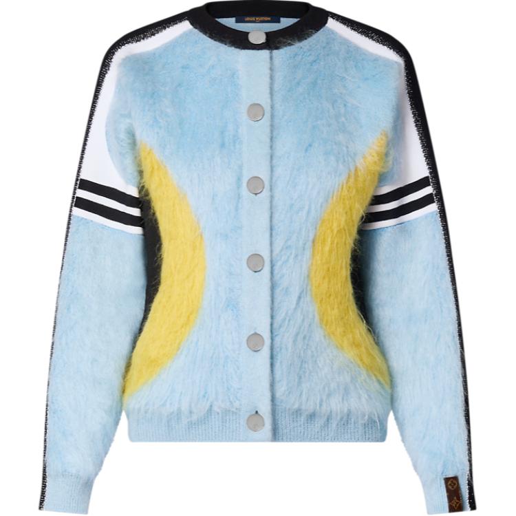 LOUIS VUITTON Sporty Color-Block Pullover