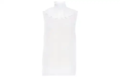 MIU MIU Shirts Women's White Turtleneck Moderate Other