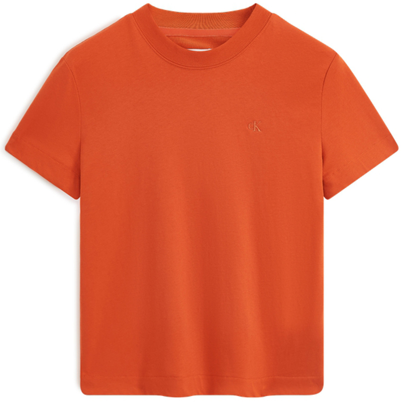 Женская футболка CALVIN KLEIN (оранжевая)