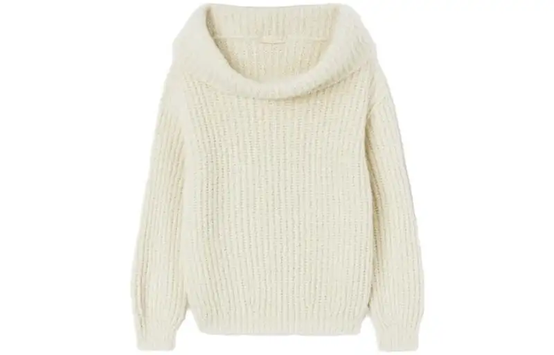 Loro Piana Cocooning Boat Neck Jumper Sweater Women's White