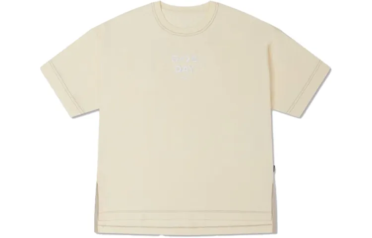 Converse Show Your Colors SS23 T-Shirts Women's Beige Crew Neck Moderate Straight Fit