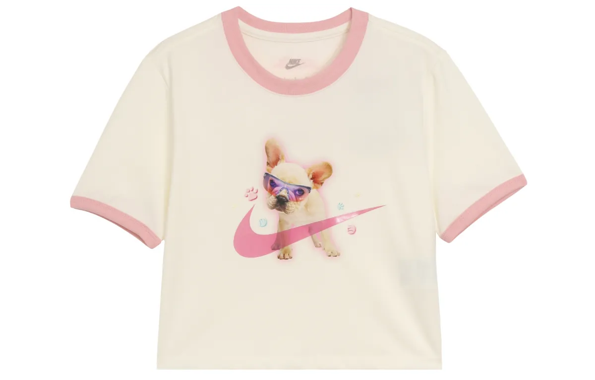 Nike T-Shirt Women's Sail Color