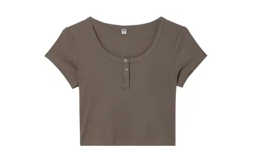 UNIQLO T Shirt Women's Dark Olive