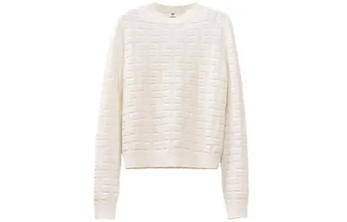 HERMES Sweater Women's Gray White