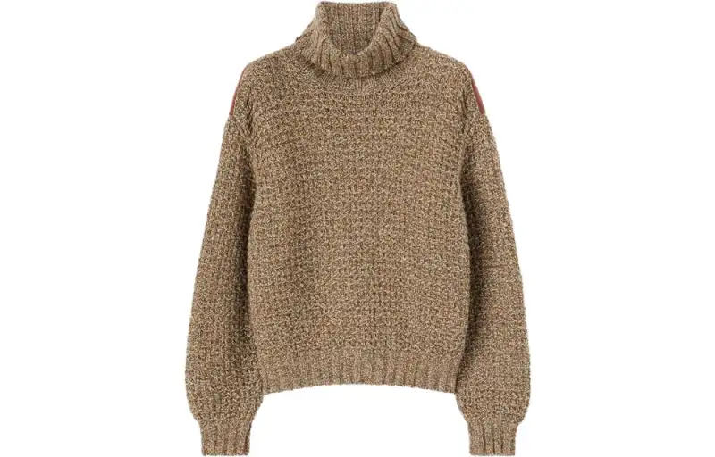 Loro Piana Sweaters Women's Gray Turtleneck Moderate Other