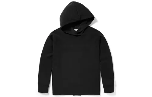 Timberland Sweatshirts Women's Black Hooded Moderate Regular