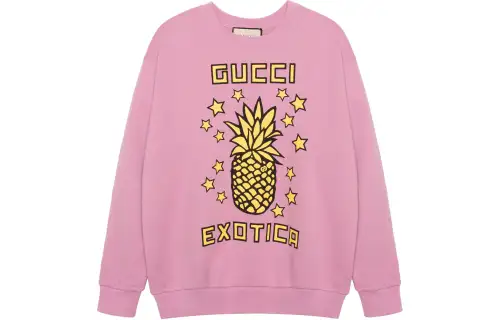 【Previous Season】GUCCI Exotica pineapple-print sweatshirt