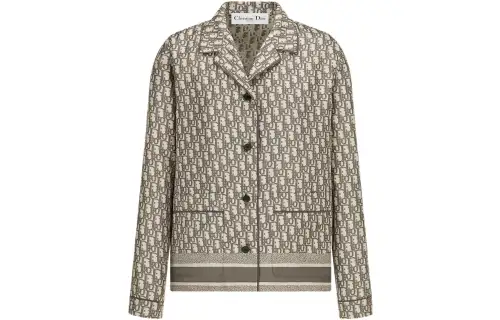 DIOR Quarterly New Products SS22 Shirt Women's Gray