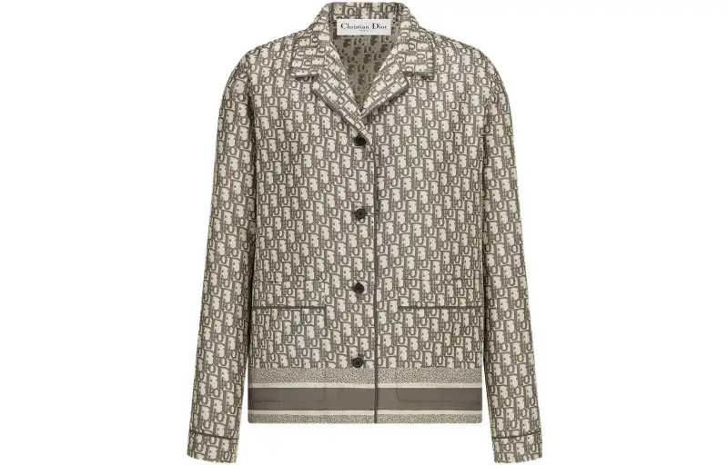 DIOR Quarterly New Products SS22 Shirt Women's Gray