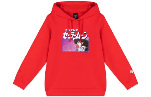 Skechers Sweatshirts Women's Race Red Hooded Moderate Regular