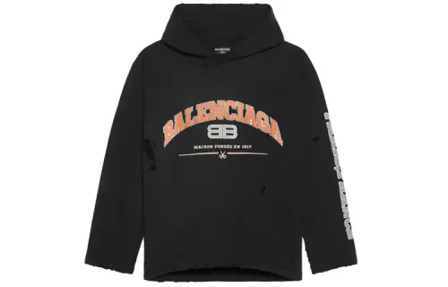 Balenciaga Sweatshirt Regular Fit Women's Black