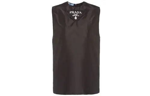 PRADA Shirts Women's Black Crew Neck Moderate Other