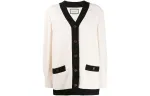 【Previous Season】oversized contrasting trim cardigan
