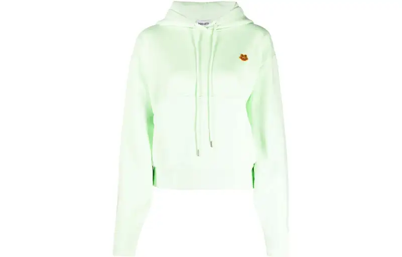 KENZO Sweatshirts Women's Green Hooded Moderate