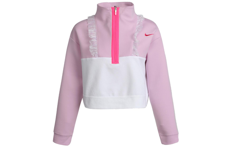 Женское худи Nike Dri-FIT (розовое)