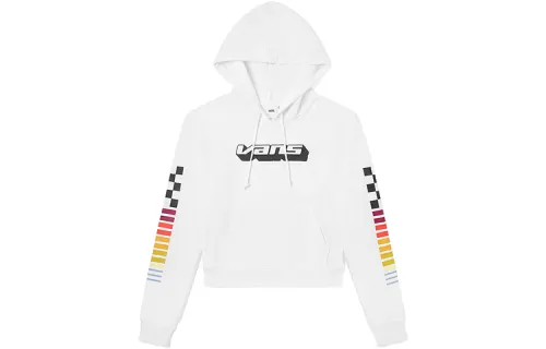 Vans Sweatshirts Women's White Hooded Moderate Regular