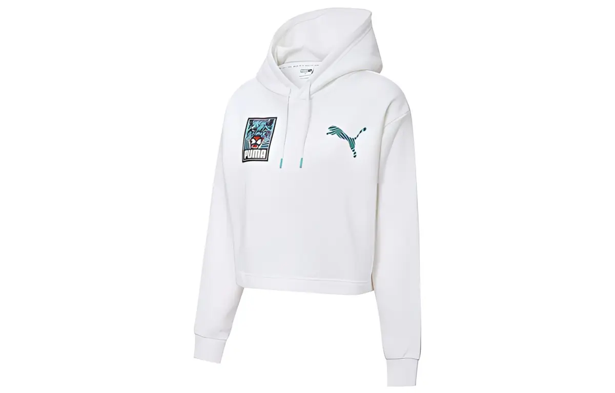 PUMA Claw Pack Sweatshirt Women's White