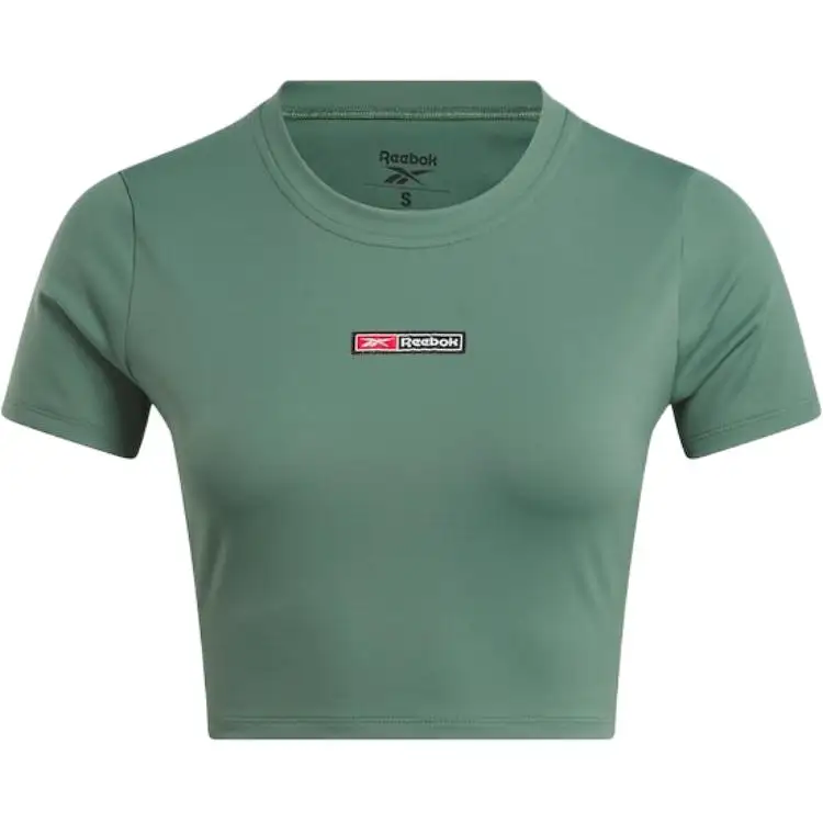 Reebok Regular T Shirt Women's Green Trekking