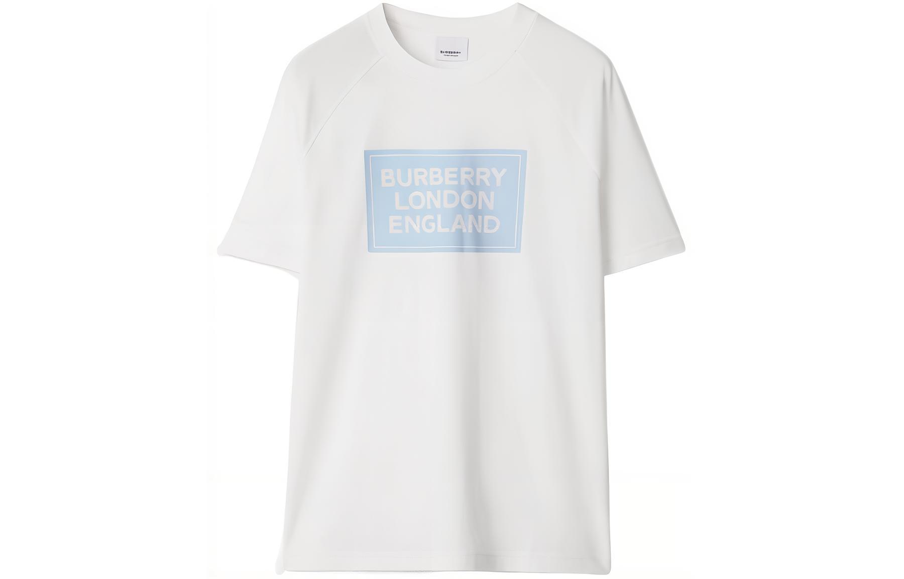 Женская футболка Burberry Burberry Logo SS24 T (белая)