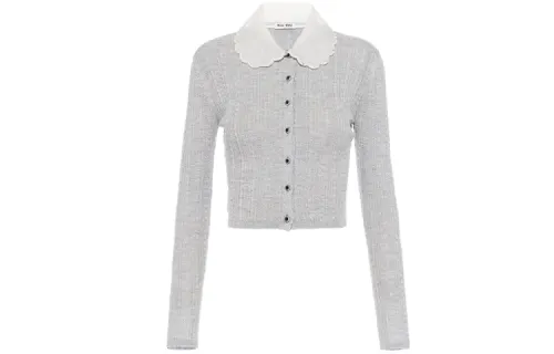 MIU MIU SS21 Knitwear Women's Gray