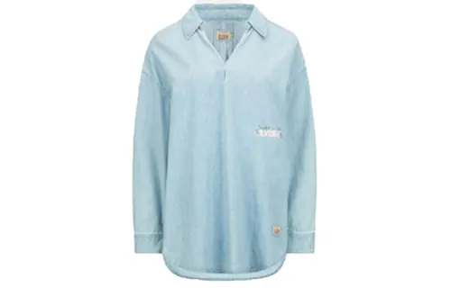 EVISU Shirts Women's Blue Moderate Shirt