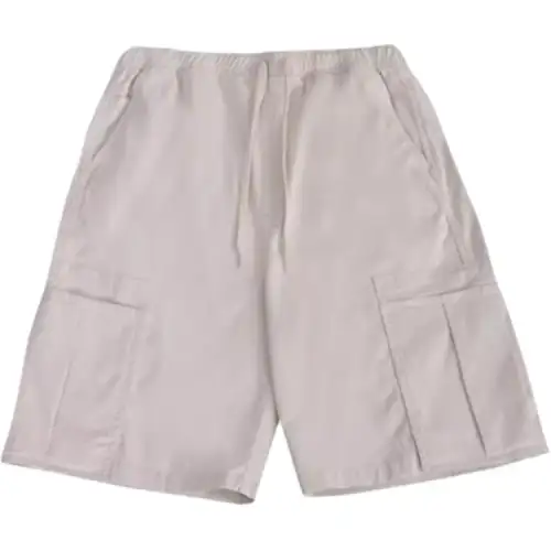Vans Casual Shorts Men's White Moderate