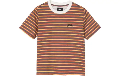 Stussy T Shirts Women's Crew Neck Moderate Straight Fit