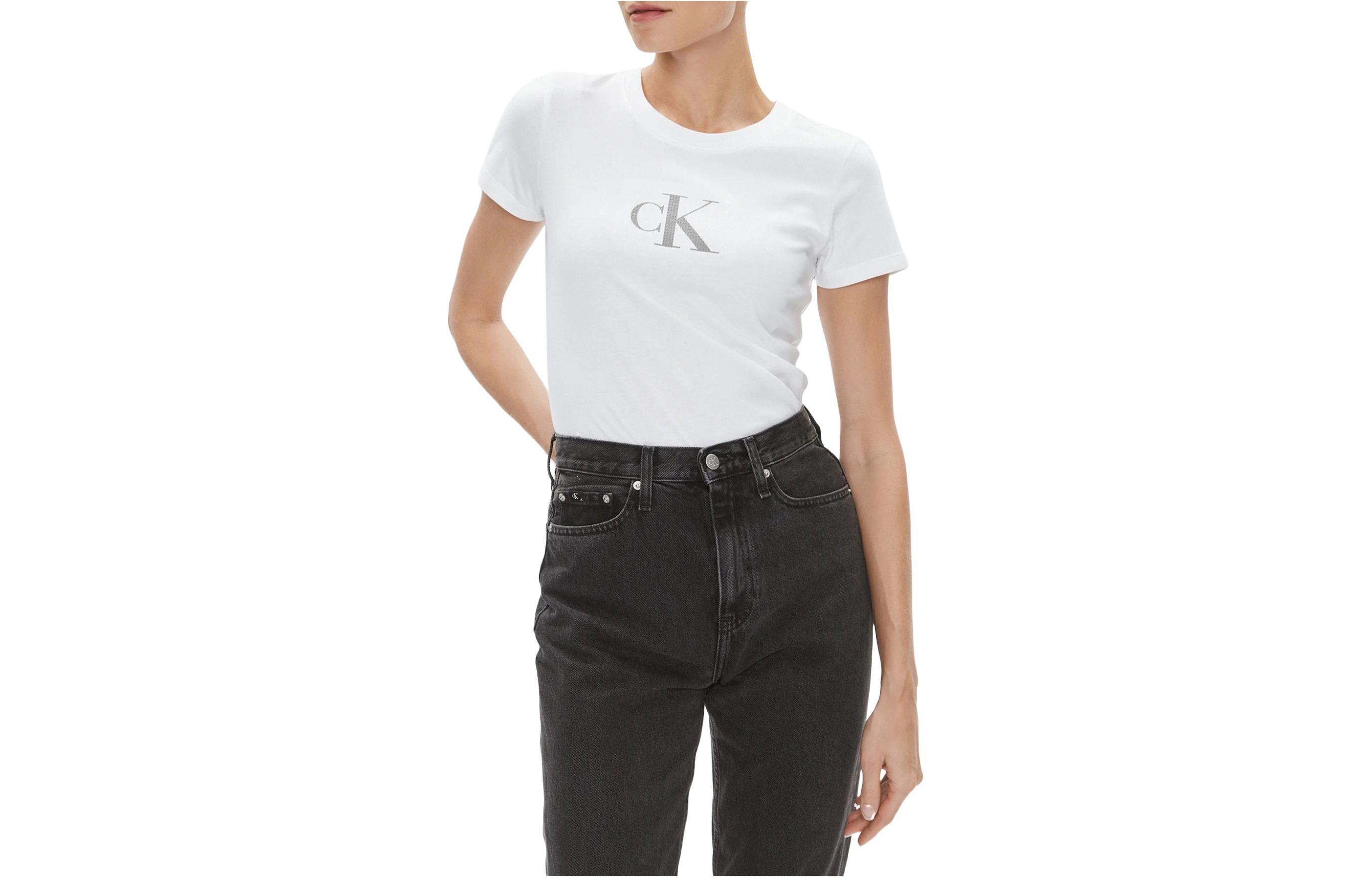 Женская футболка CALVIN KLEIN (белая)