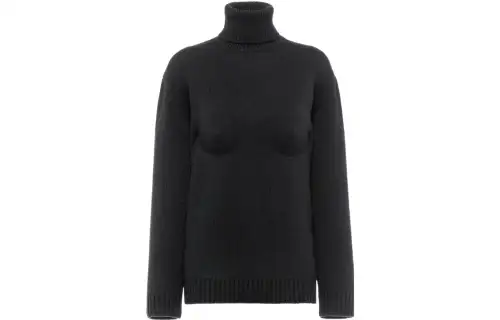 PRADA Bustier Structure Turtleneck Jumper