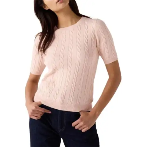 UNIQLO Knitwear Women's Pastel Pink